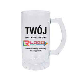 Kufle reklamowe szklane do piwa – 470 ml