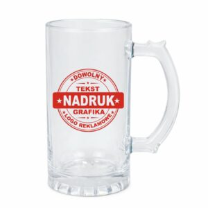 Kufle reklamowe szklane do piwa – 470 ml